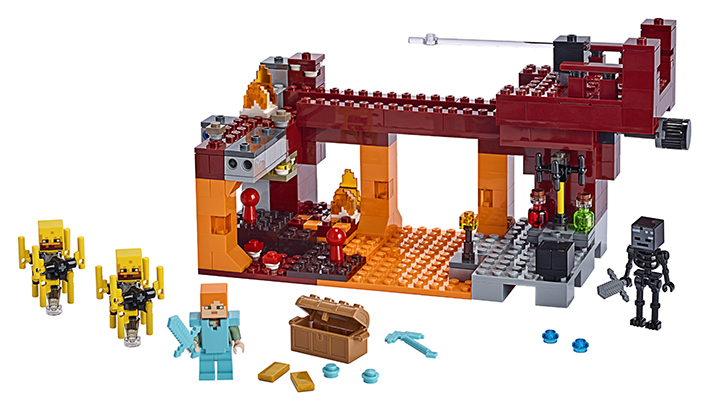 LEGO MINECRAFT 21154 Most ohniváků