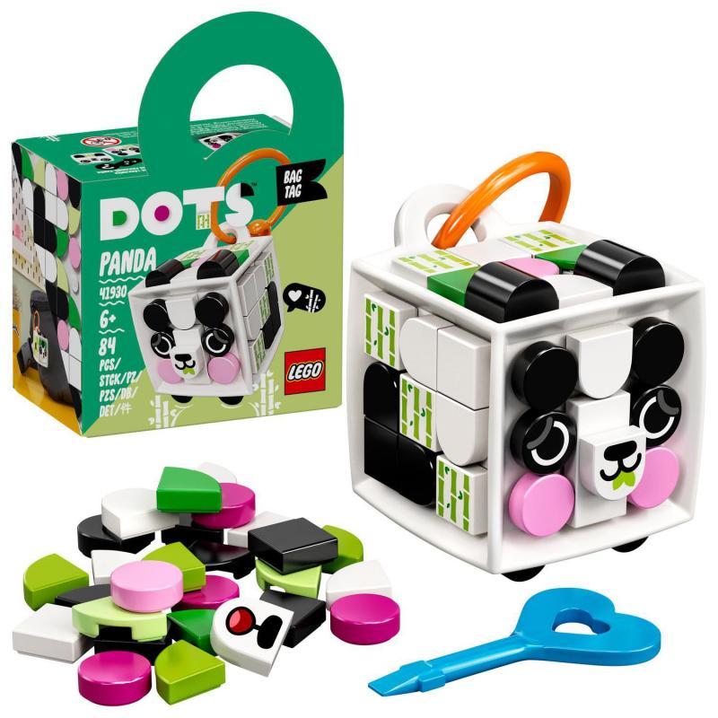 LEGO® DOTS 41930 Ozdoba na tašku – panda