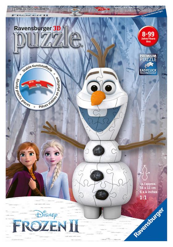 Ravensburger Disney Ledové království Olaf 3D Puzzle