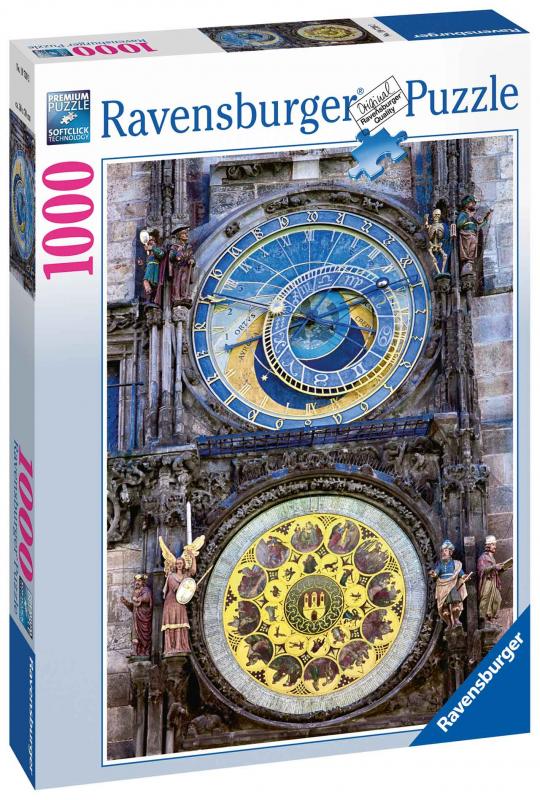 Ravensburger puzzle Praha Orloj 1000 dílků