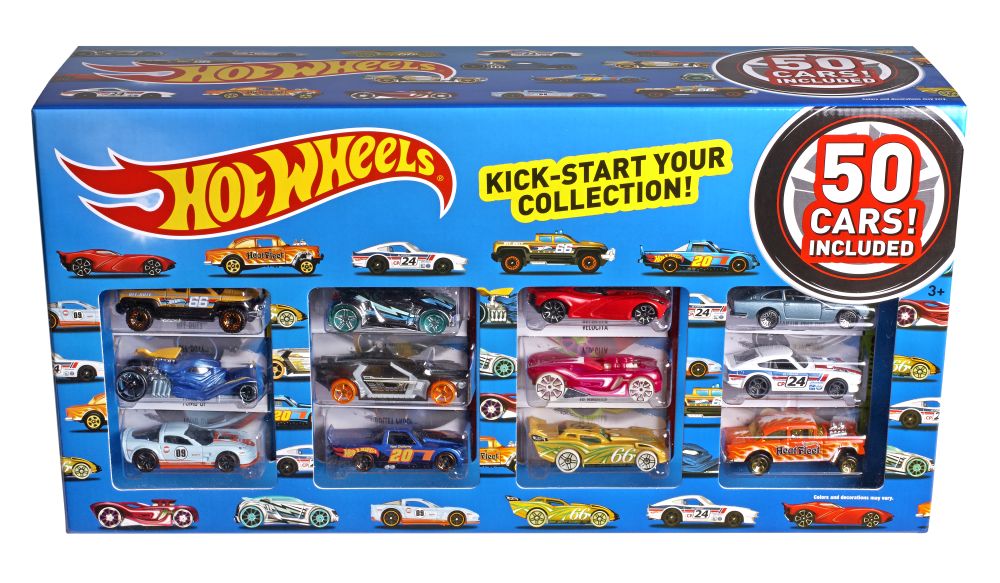 HOT WHEELS 50KS DÁRKOVÉ BALENÍ