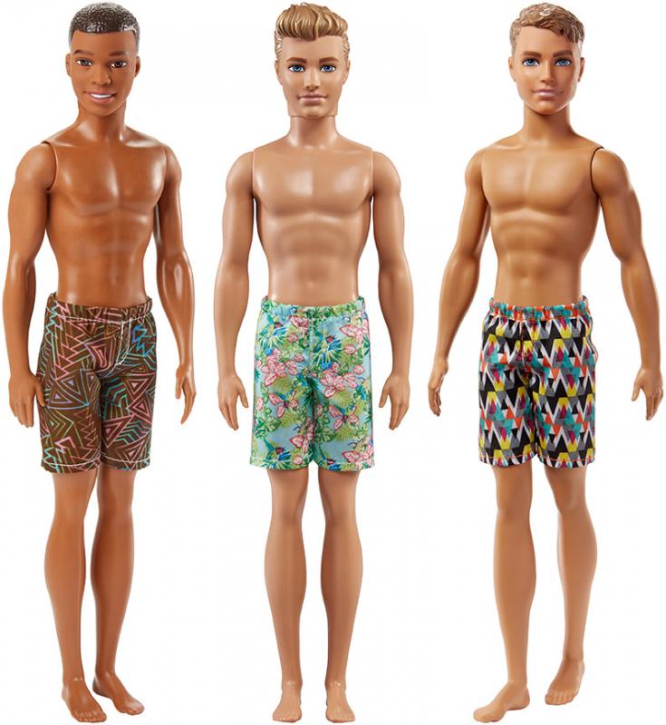 Mattel Barbie Ken v plavkách, více druhů