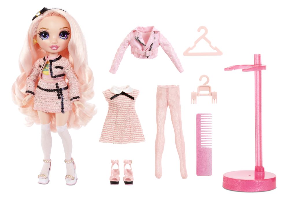 MGA L.O.L. Rainbow High Fashion panenka - Bella Parker (růžová)