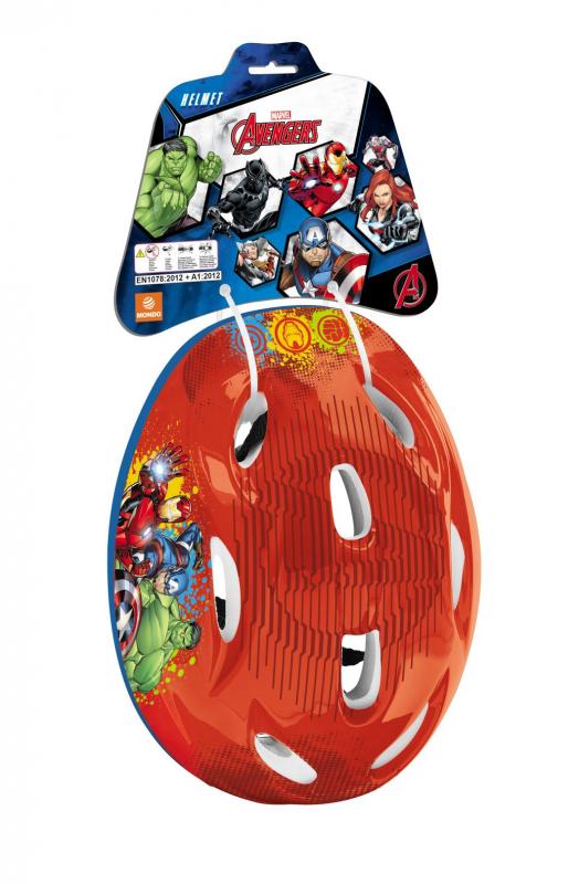 MONDO Dětská bezpečnostní přilba na kolo Licence Avengers