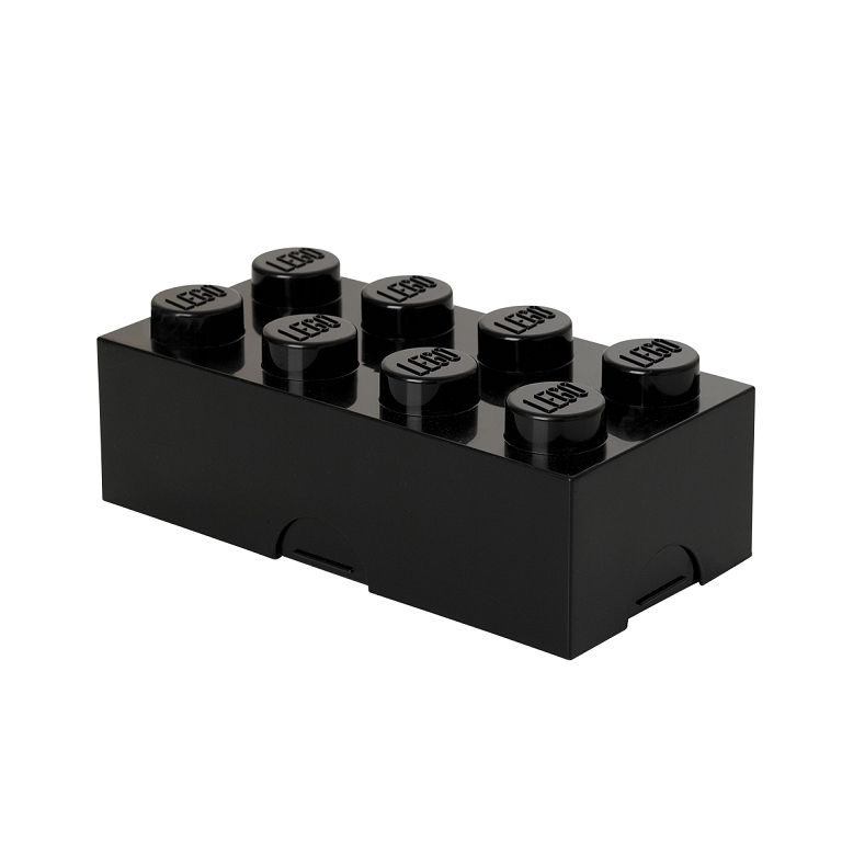 LEGO box na svačinu - černá