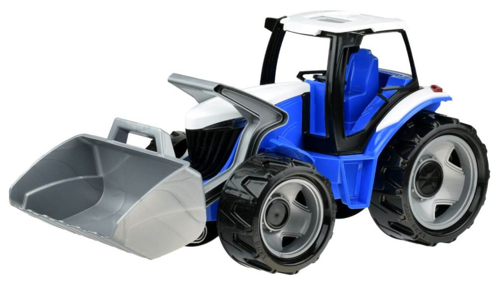 Lena Traktor se lžící modro šedý