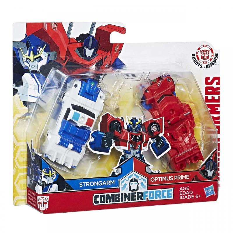 Hasbro Transformers RID Kombinátor - Strongarm a Optimus Prime HASBRO