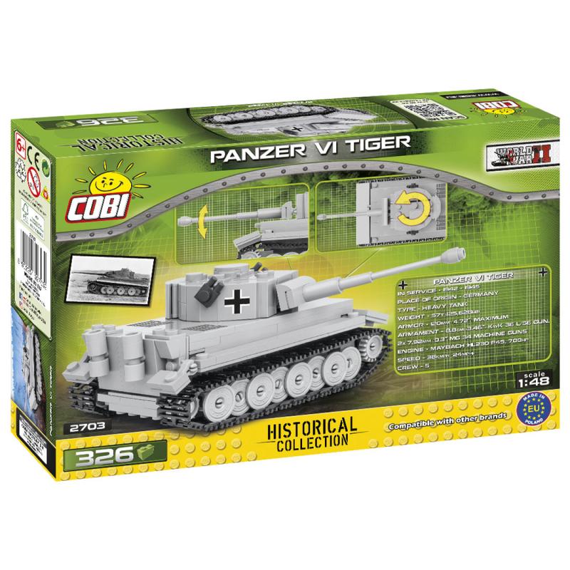 Cobi Tank Tiger VI, 1:48, 326 k