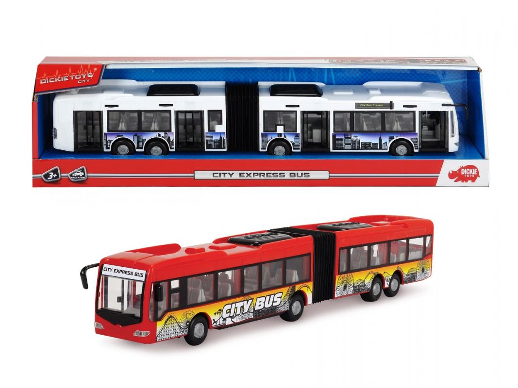 Dickie Autobus City Express 46 cm, 2 druhy