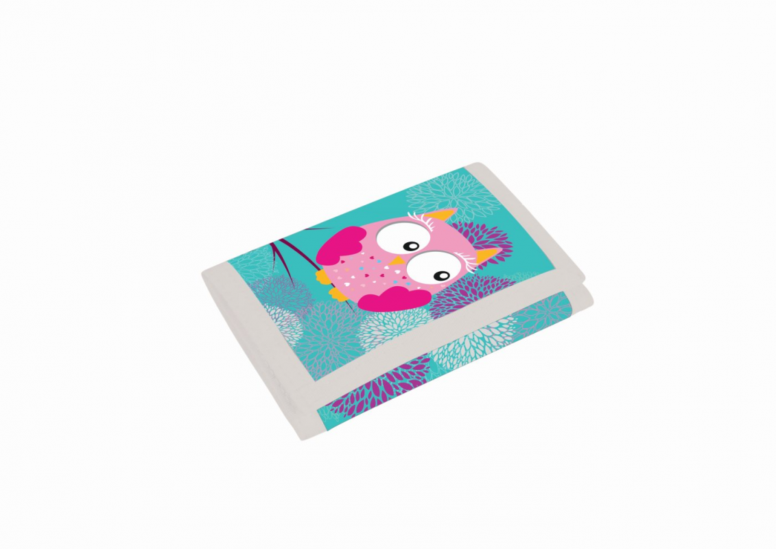 KARTON P+P Dětská textil.peněženka Junior Sova