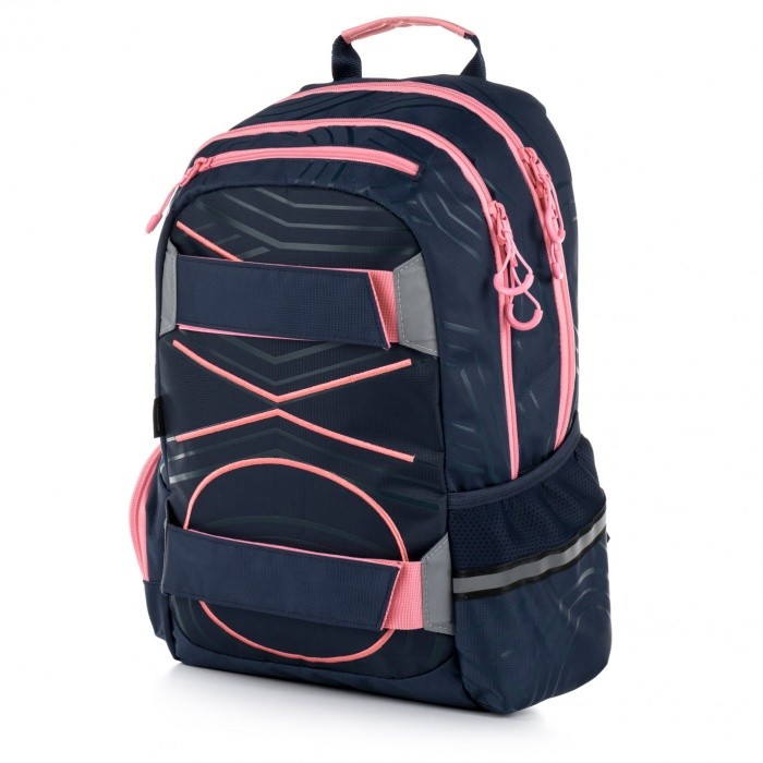 KARTON P+P OXY Sport PASTEL LINE pink - Studentský batoh