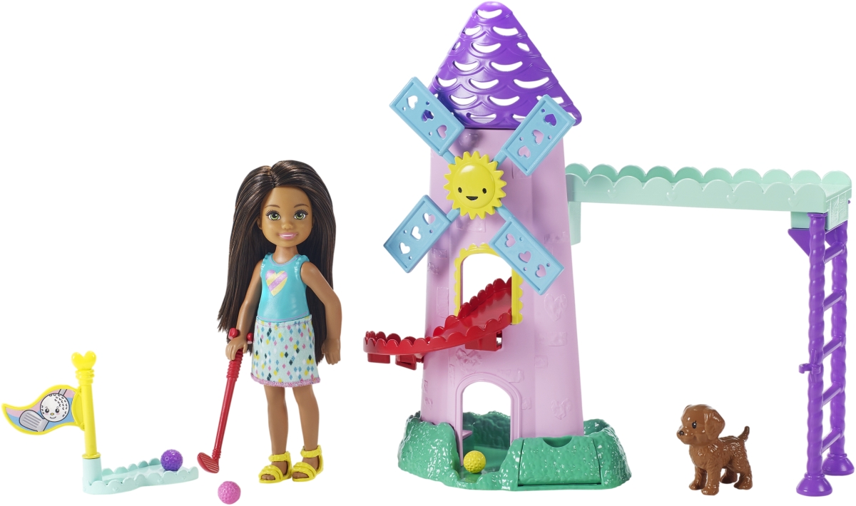 Mattel Barbie Chelsea minigolf Herní set - poškozený obal