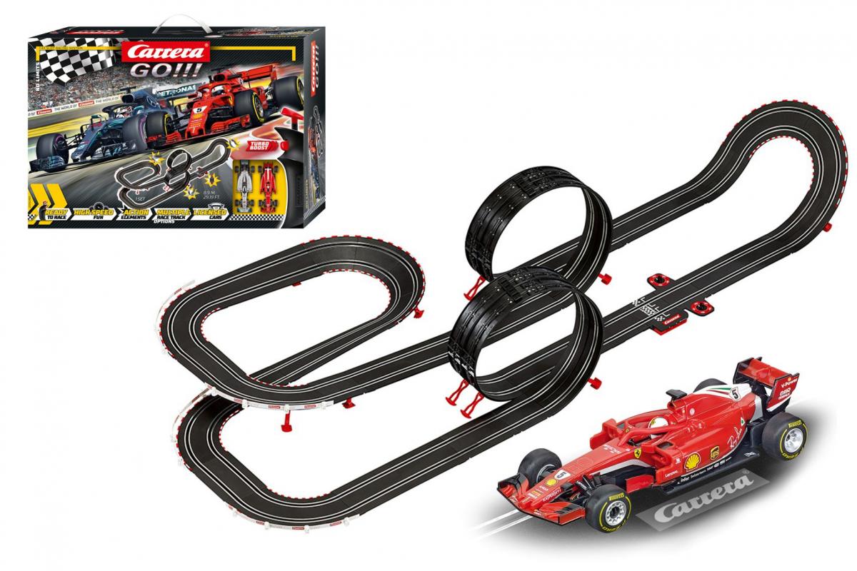 CON GCG1229 Autodráha Carrera GO 62485 No Limits - poškozený obal