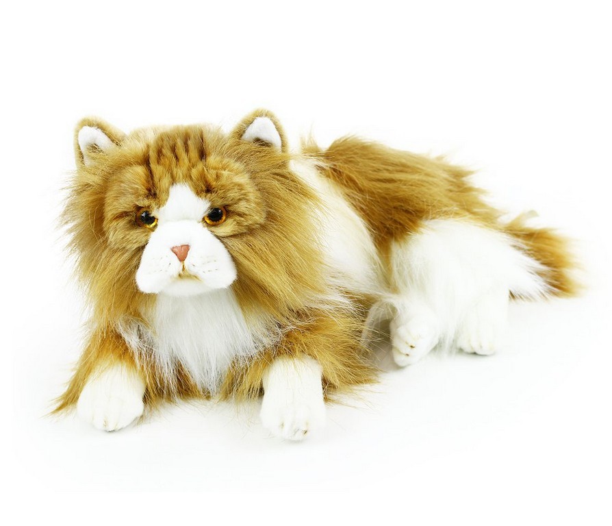 Rappa Plyšová kočka perská ležící, 35 cm