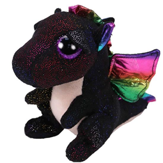 Meteor Beanie Boos ANORA - černý drak 24 cm