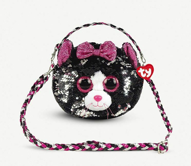 Ty Meteor Fashion Sequins kabelka KIKI - kočka