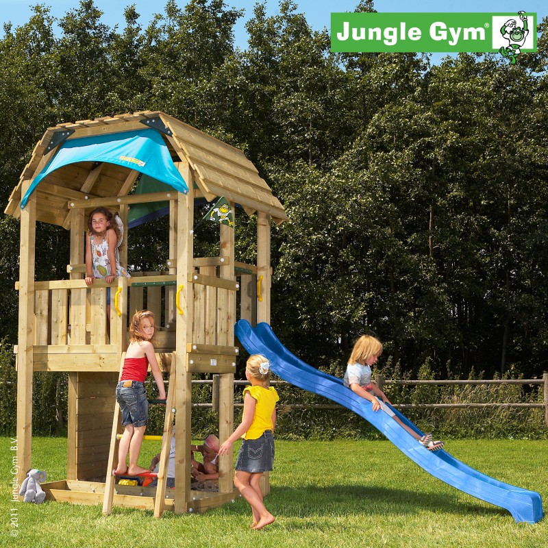 VLADEKO Dětské hřiště Jungle Barn se skluzavkou