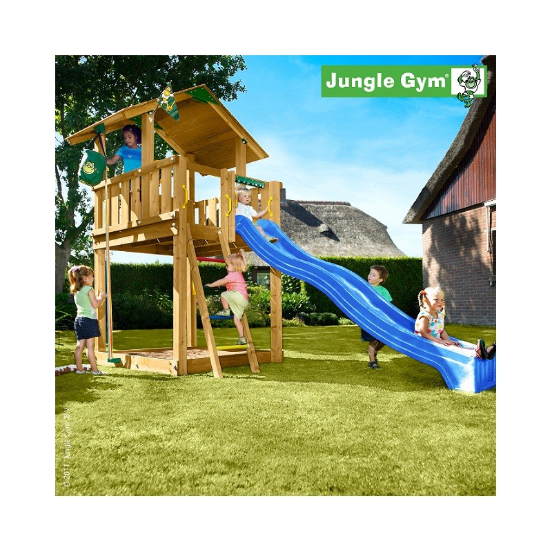 VLADEKO Dětské hřiště Jungle Chalet se skluzavkou