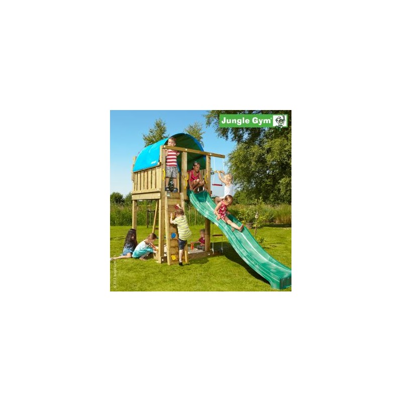 VLADEKO Dětské hřiště Jungle Villa se skluzavkou