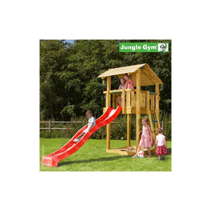 VLADEKO Dětská hřiště Jungle Shelter se skluzavkou