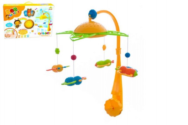 Teddies kolotoč nad postýlku broučci