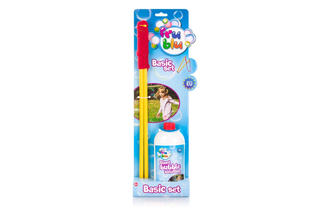Teddies Bublifuk FRU BLU Šňůra + náplň 0,5L