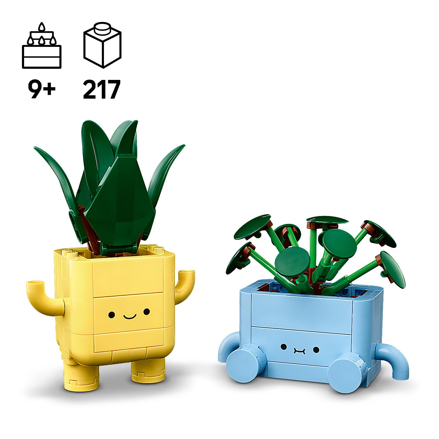 Postavte si radostné rostlinky LEGO®