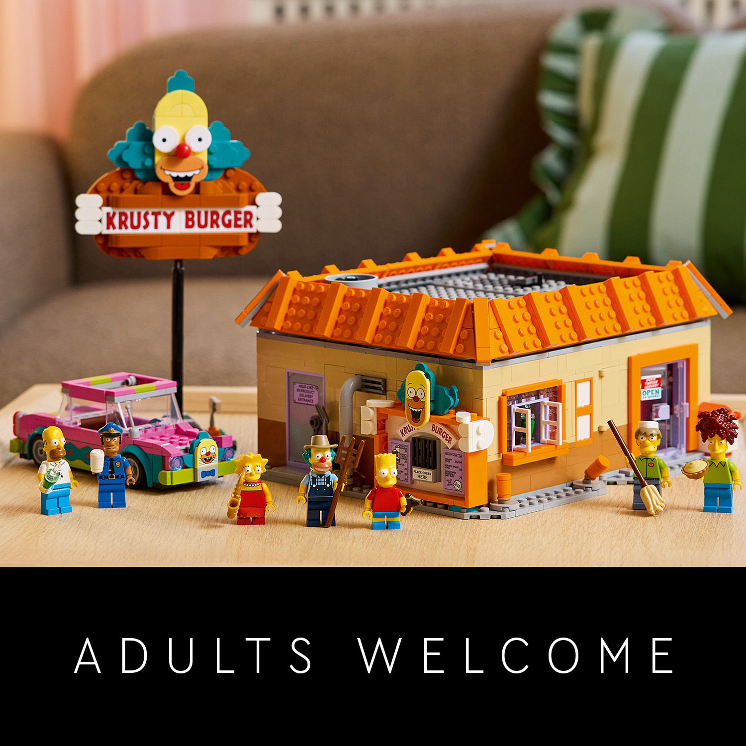 Dárek z kostek LEGO® pro fanoušky seriálu Simpsonovi