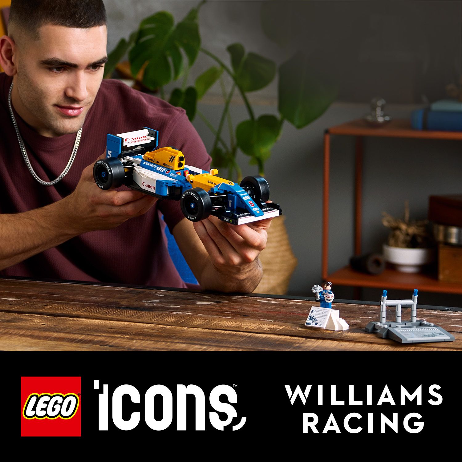Replika závodního auta LEGO® F1 pro dospělé