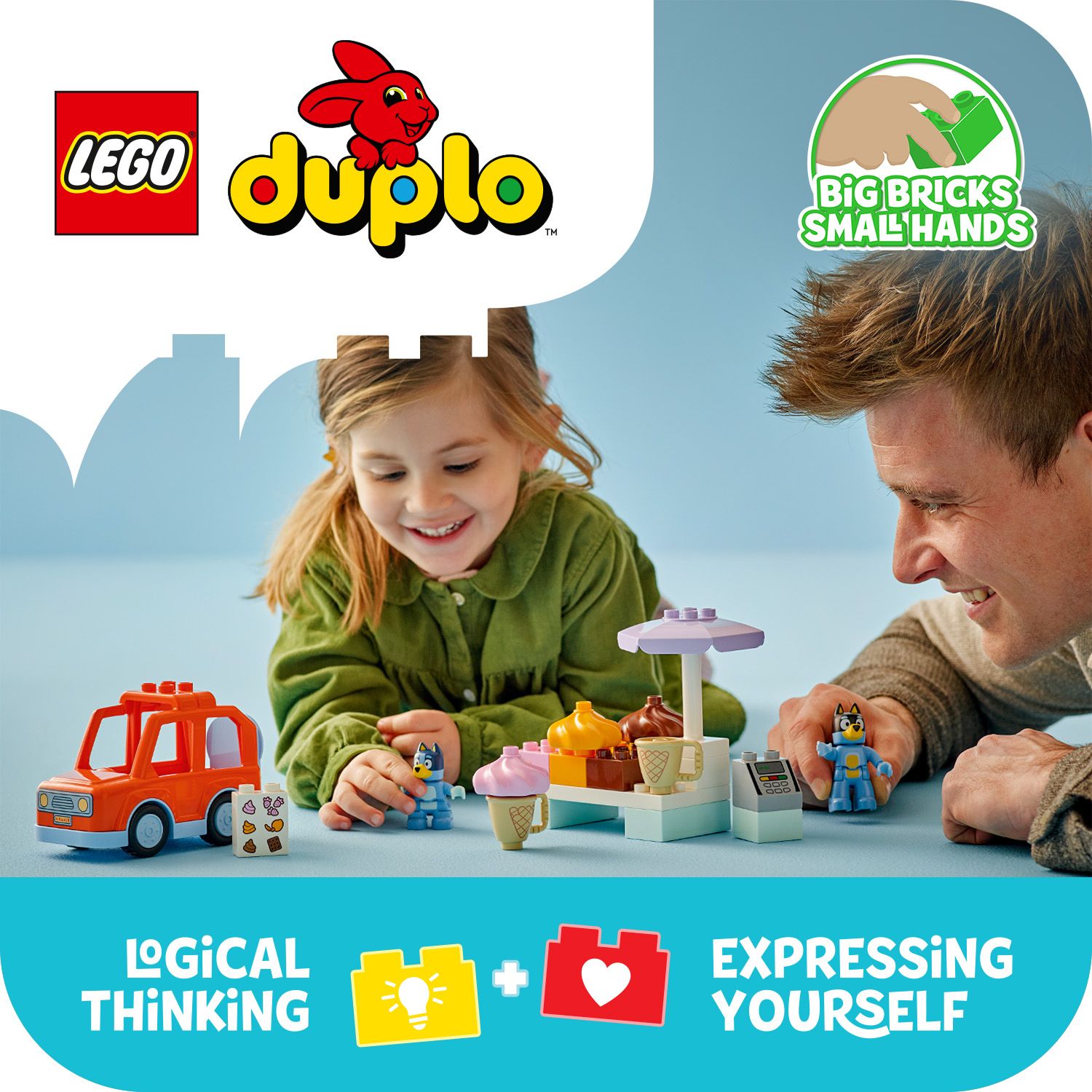Stavebnice LEGO® DUPLO® Bluey pro děti