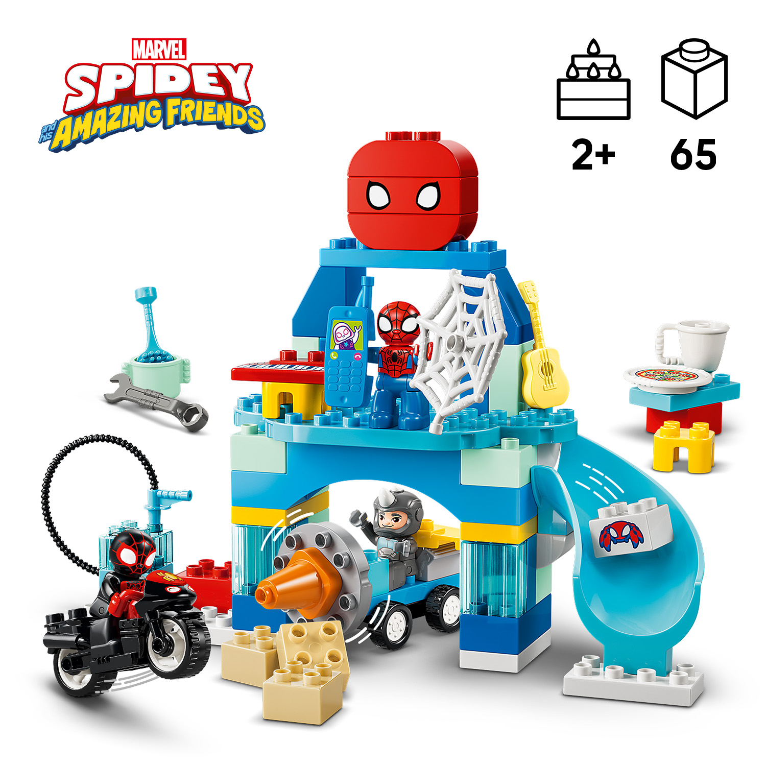 Stavebnice nabitá akčními scénami se Spideym