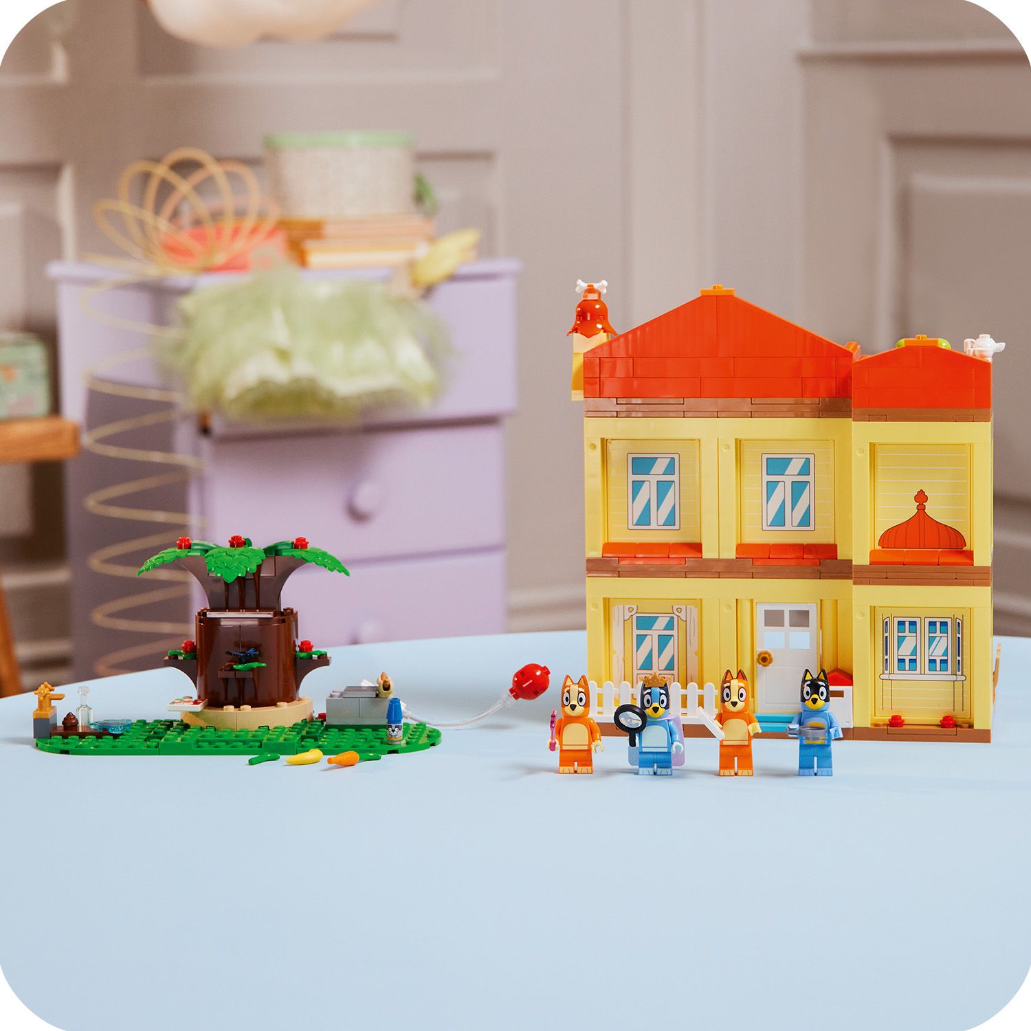 Domek na hraní jako dárek pro fanoušky Bluey