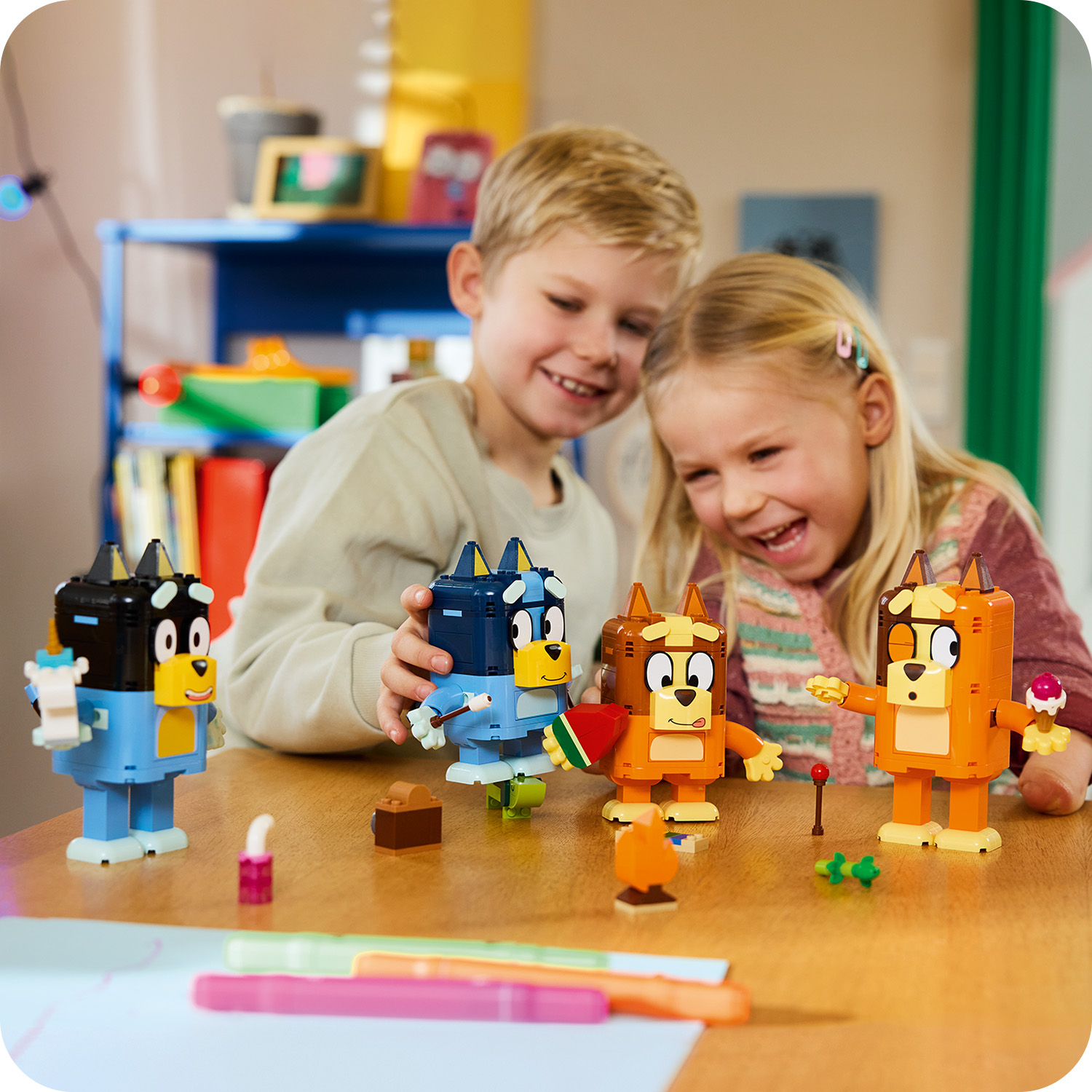 Kreativní zábava s rodinou Bluey