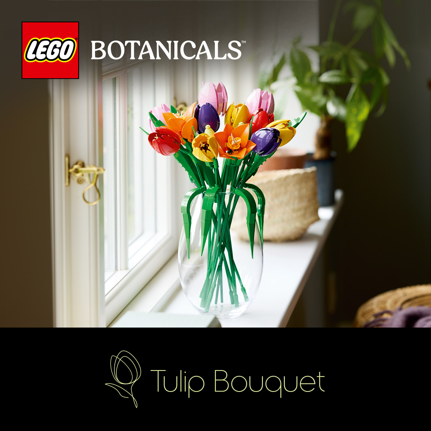 Vytvořte si nádherné tulipány LEGO®