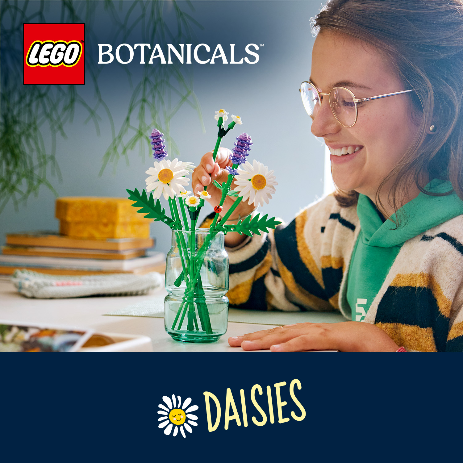 Vytvořte roztomilé LEGO® kopretiny