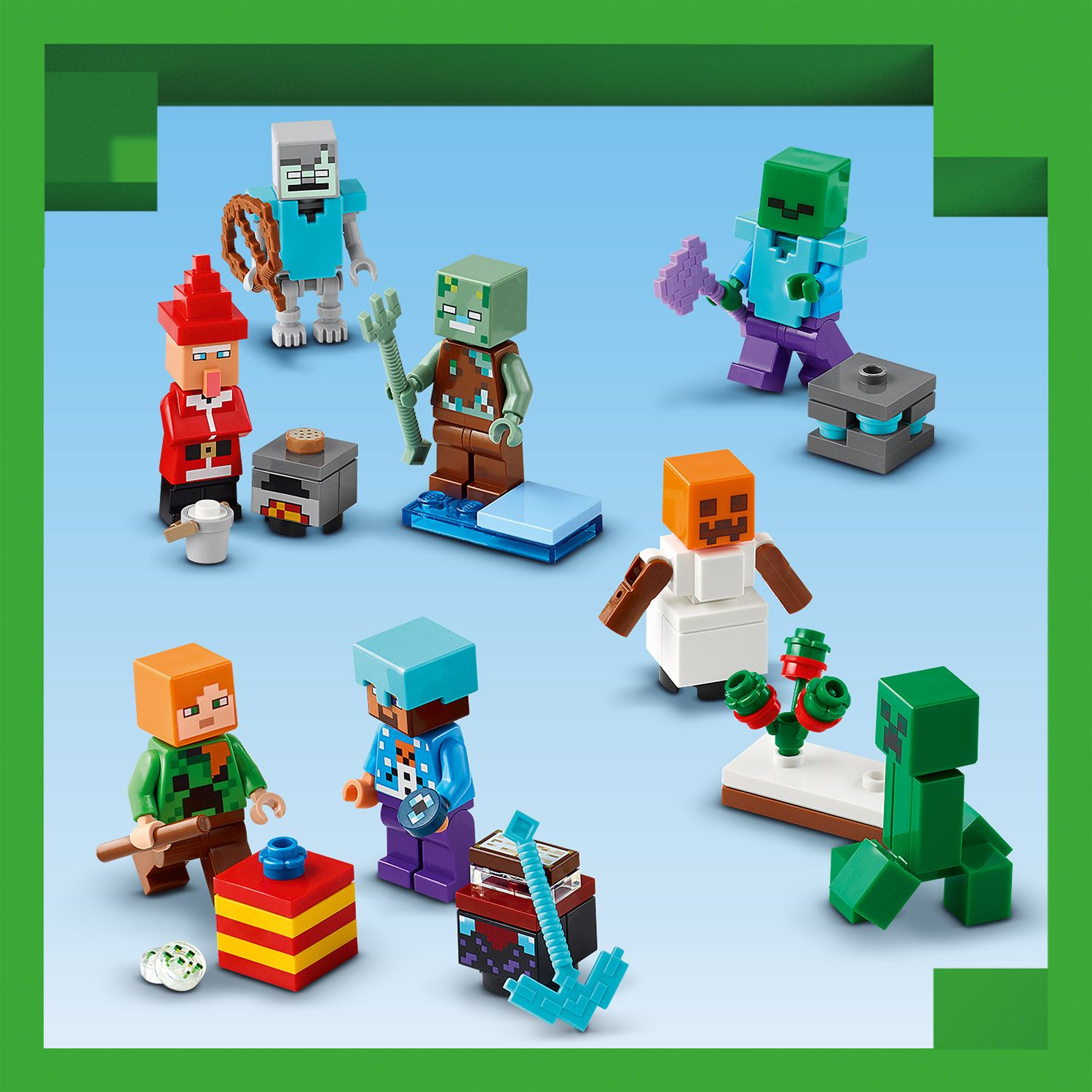Minifigurky LEGO® Minecraft®