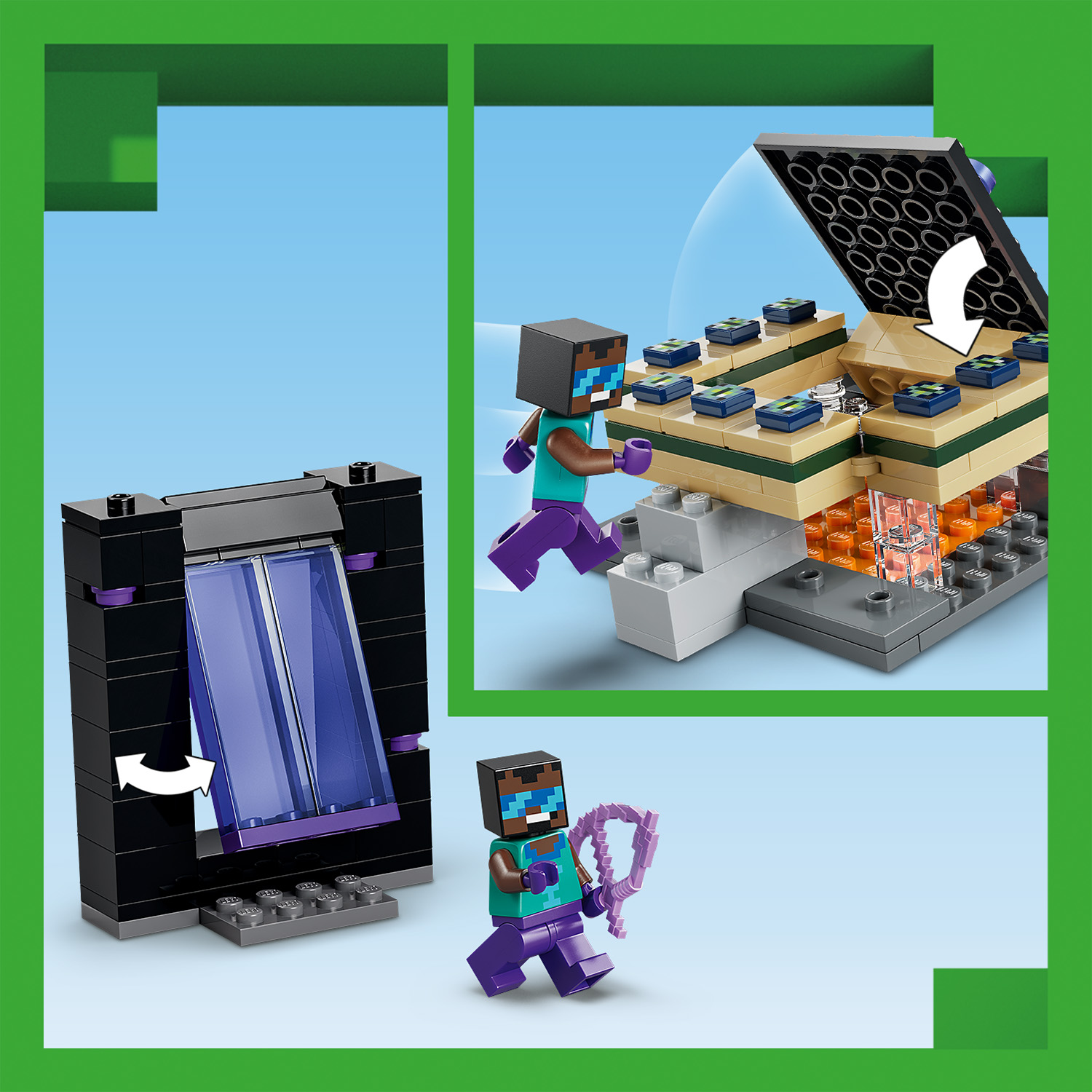 Vstupte do portálů ve světě Minecraft®