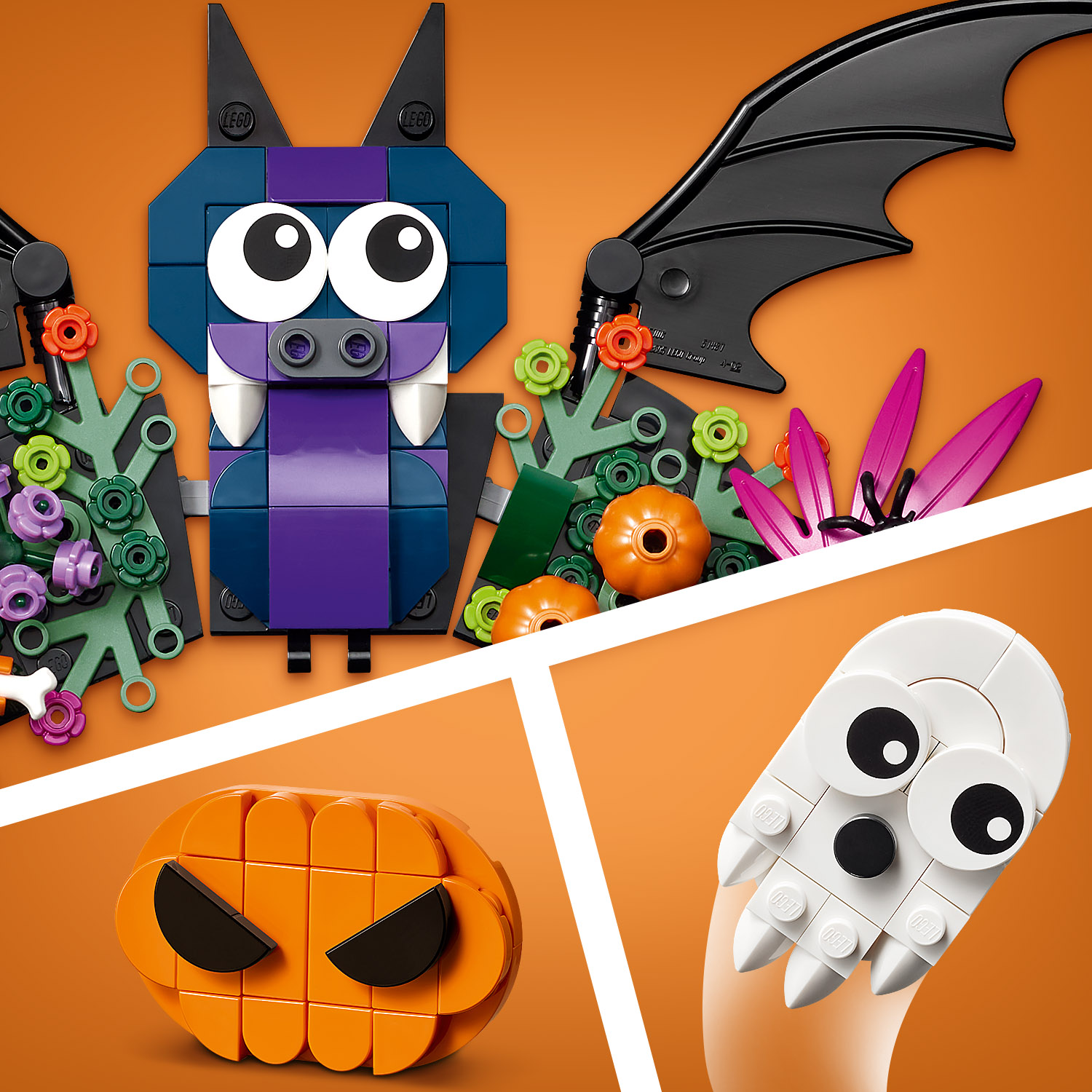 Strašidelné halloweenské symboly
