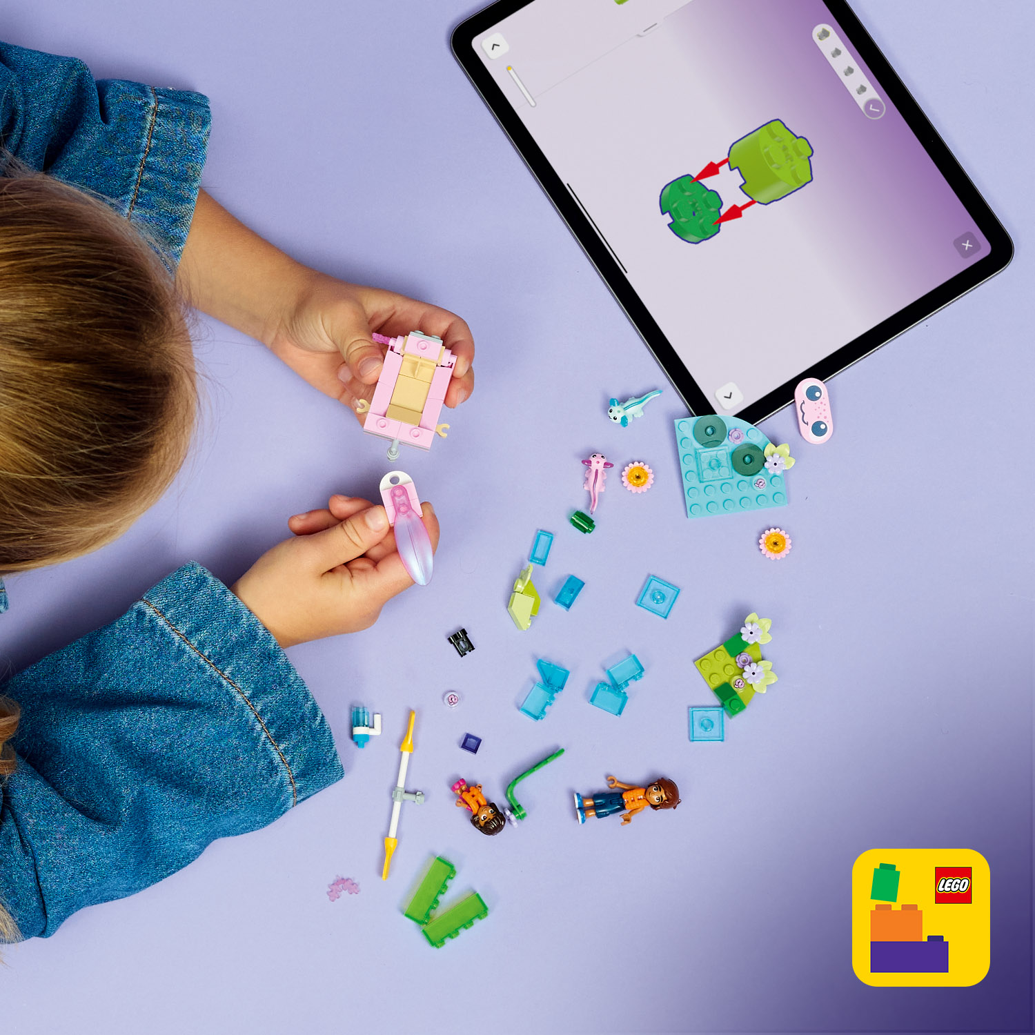 Včetně interaktivního návodu na stavění ve 3D