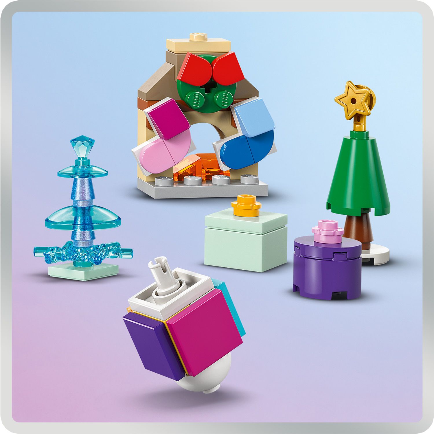 Stavebnice obsahující 24 mini modelů