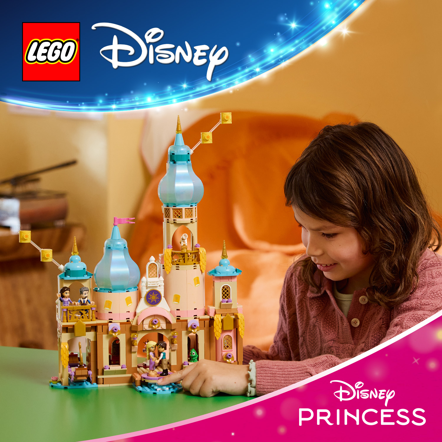 Model hradu Disney s princeznou Locikou