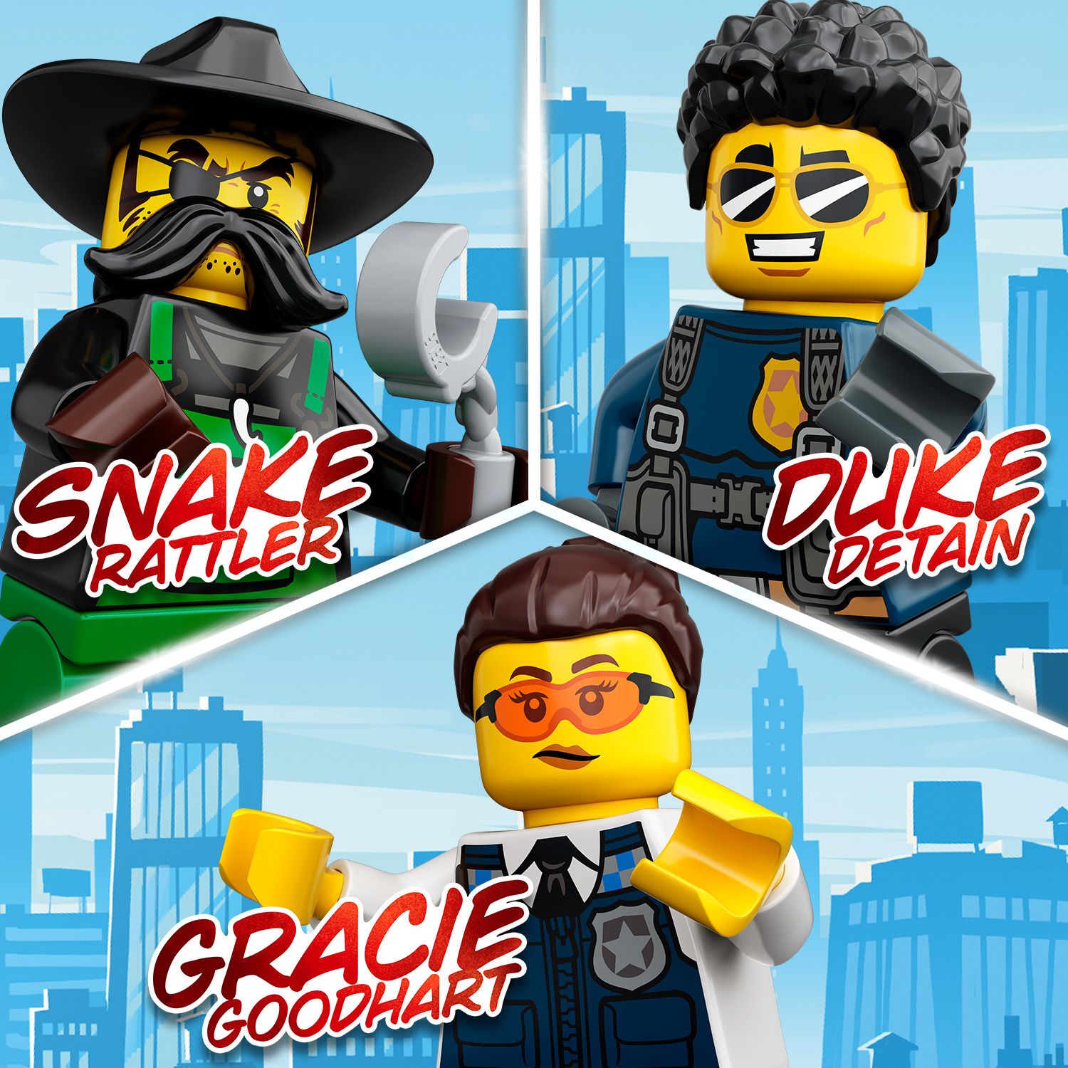 Hrdinové seriálu LEGO® City