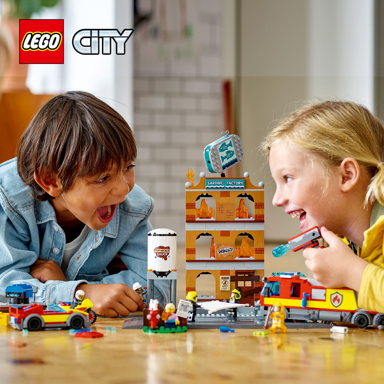 Stavebnice s hasiči LEGO® City od 7 let