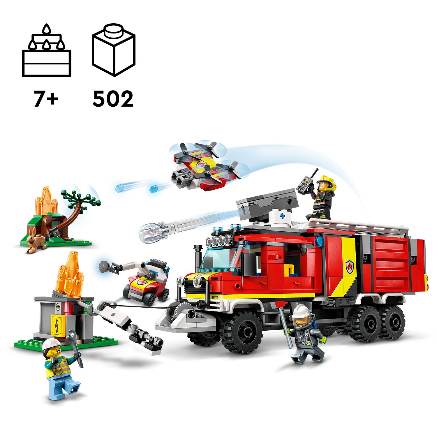 LEGO® City 60374 Veliteľské vozidlo hasičov - Pompo.sk - Hračky online