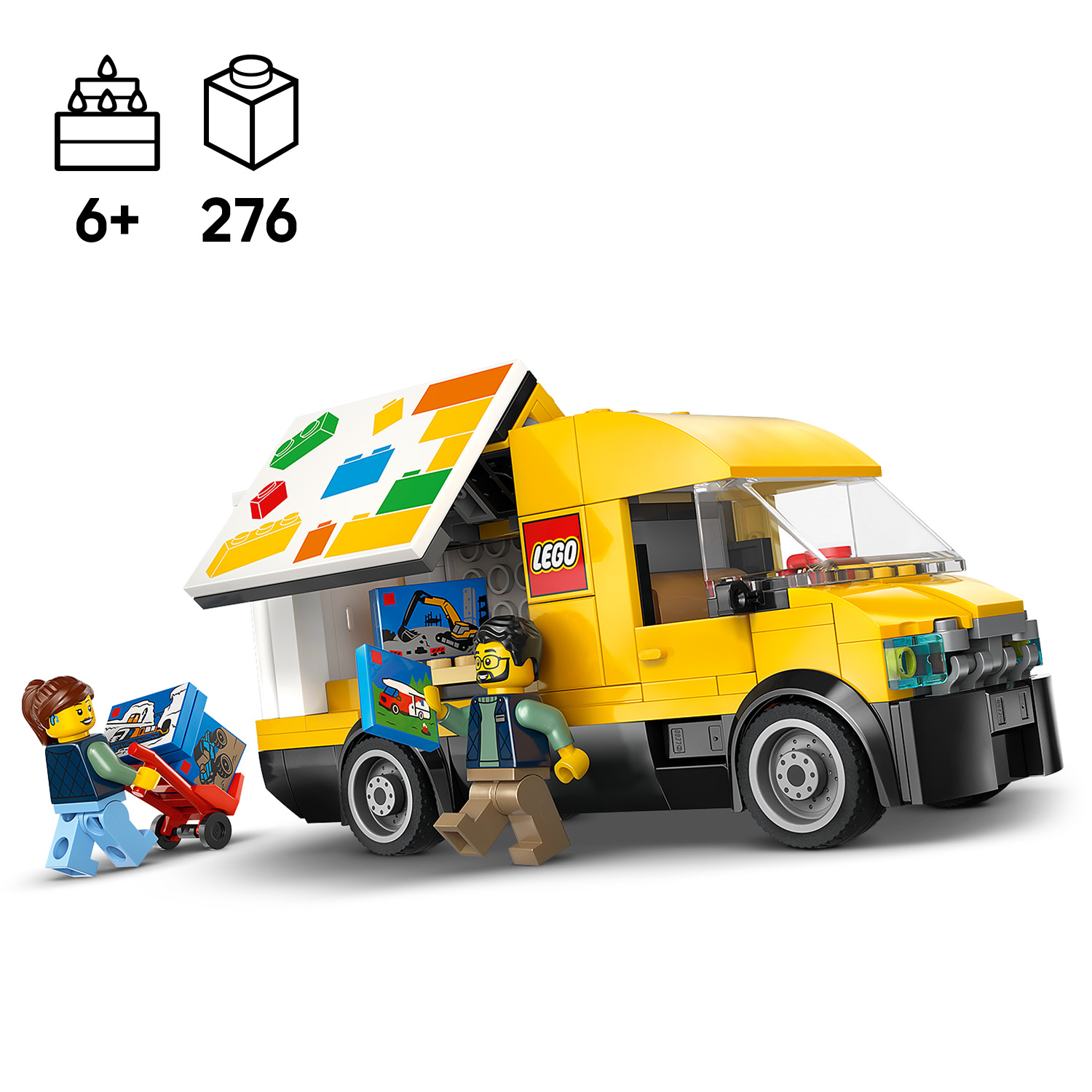 Spousta zábavy s kostkami LEGO®