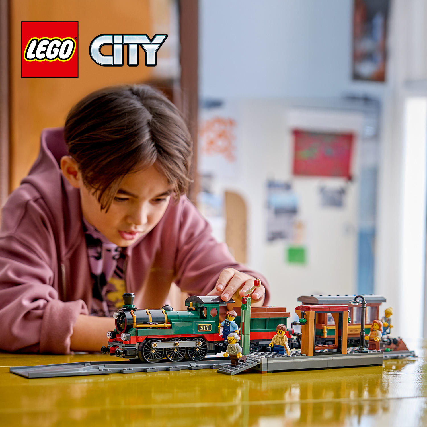 Legendární parní lokomotiva LEGO® City