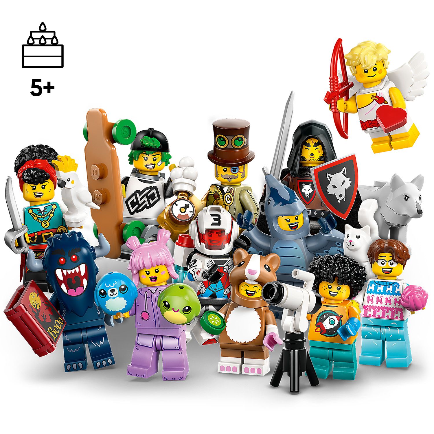 Posbírejte 12 minifigurek LEGO®