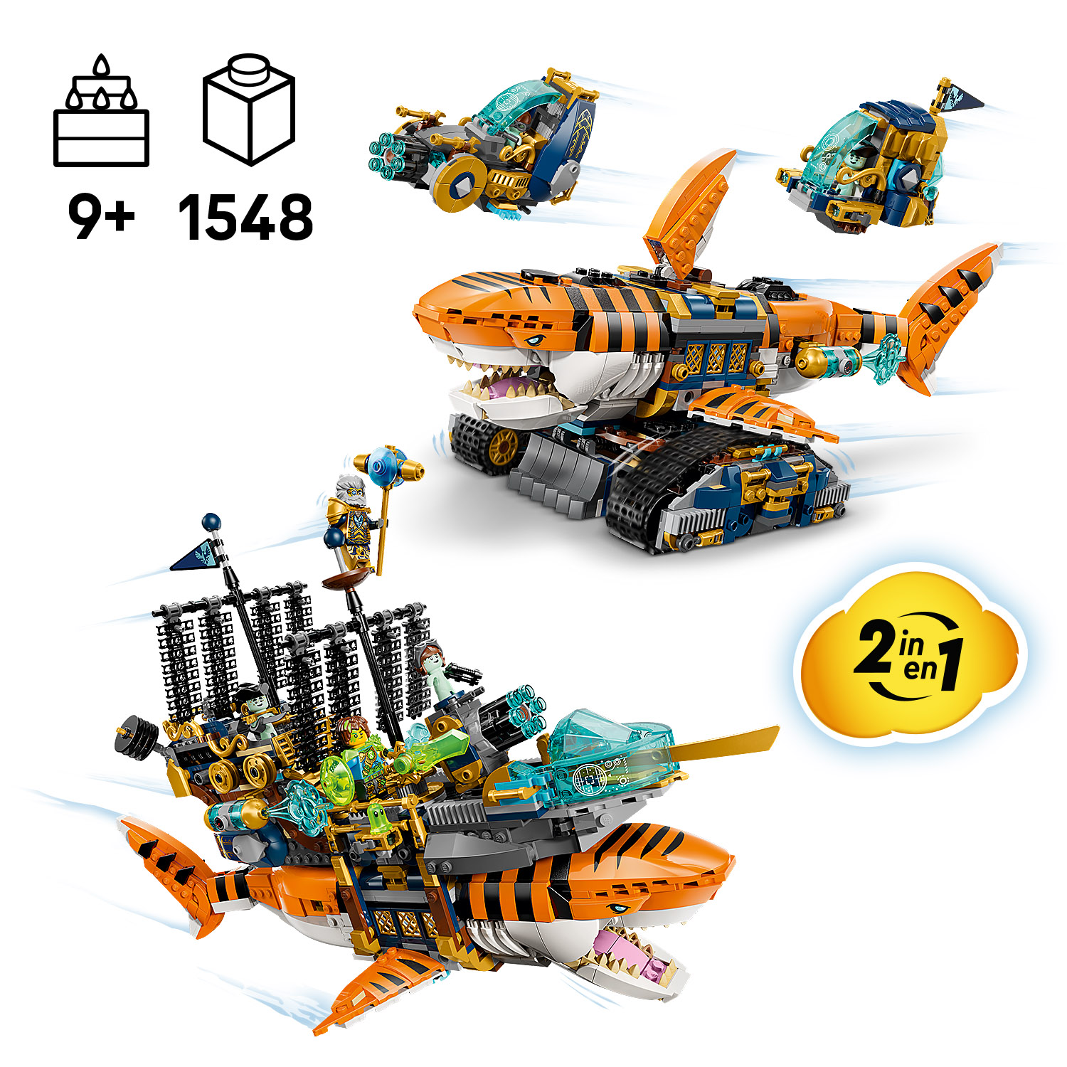 1 stavebnice, 2 možnosti sestavení