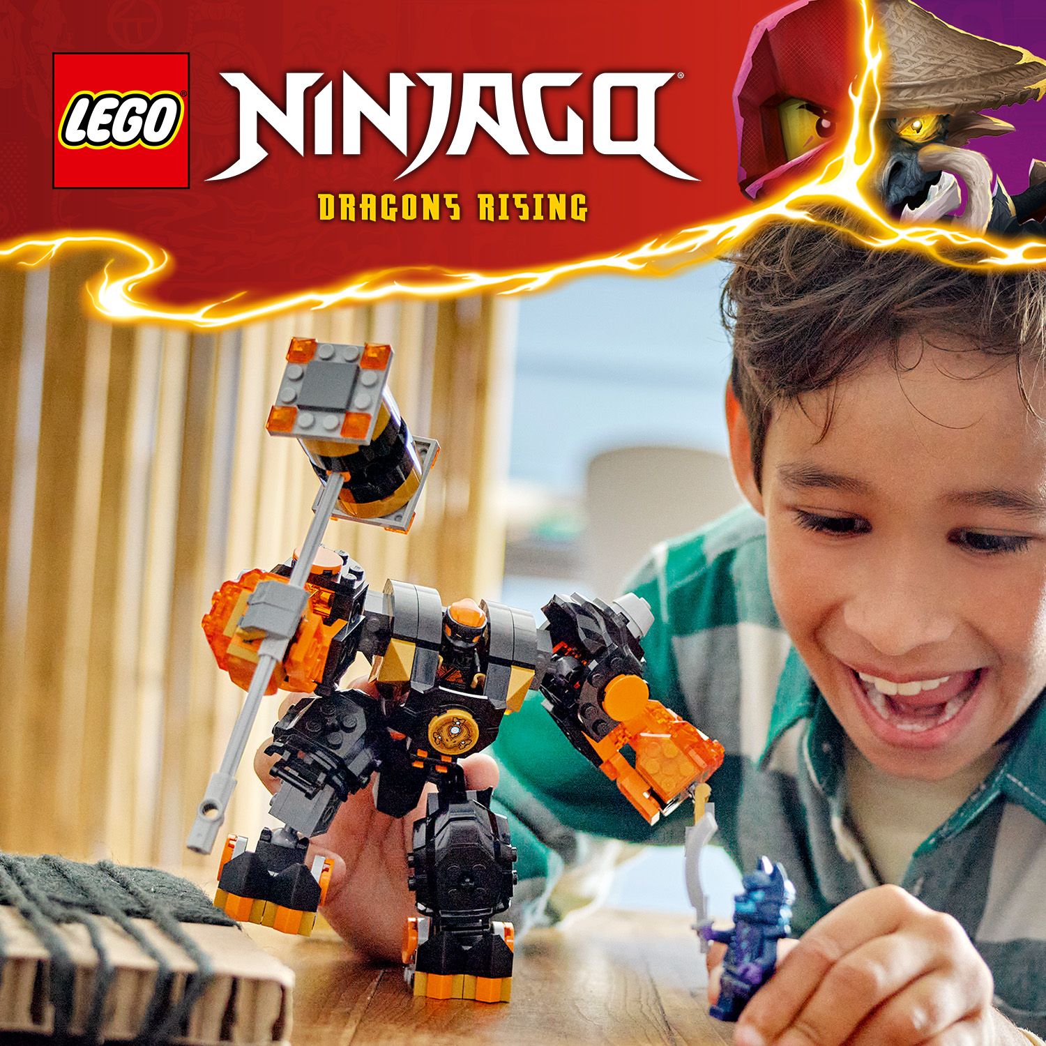 Úžasná přizpůsobitelná stavebnice robota NINJAGO®