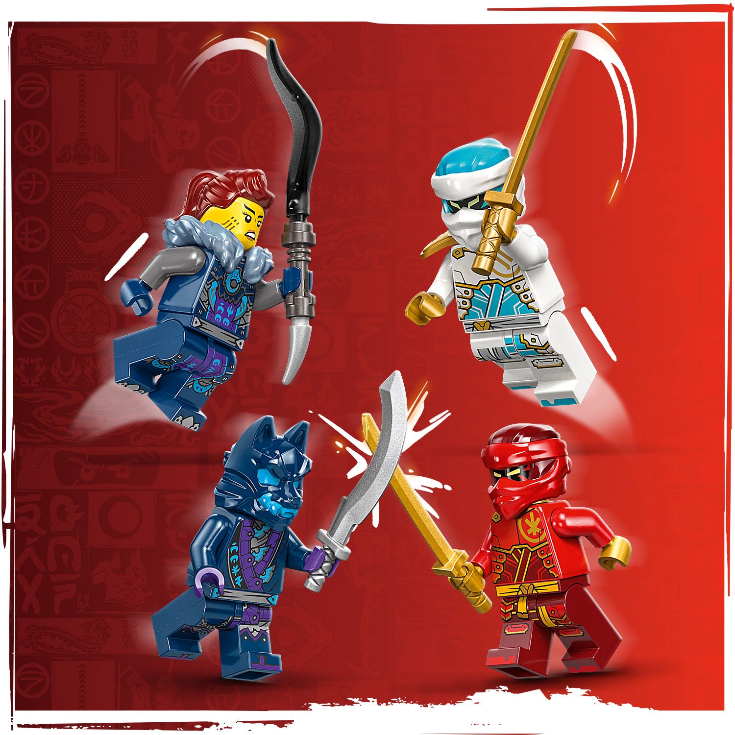 4 minifigurky ze světa NINJAGO®